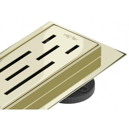 Трап для душу MEXEN FLAT 80 M01 GOLD 360 ° золотий