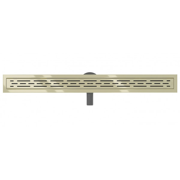 Трап для душу MEXEN FLAT 90 M01 GOLD 360° золотий