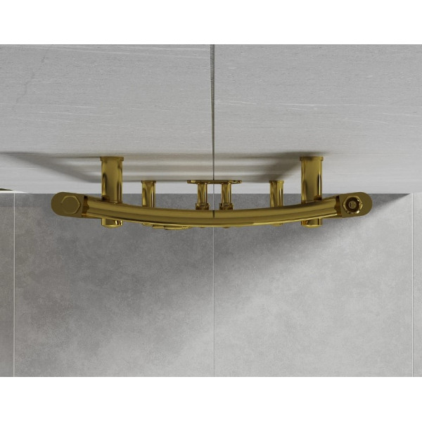 Сушка для рушників MEXEN ARES 90х40 GOLD водяна
