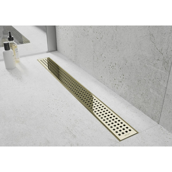 Трап для душу MEXEN FLAT 50 M08 GOLD золотий