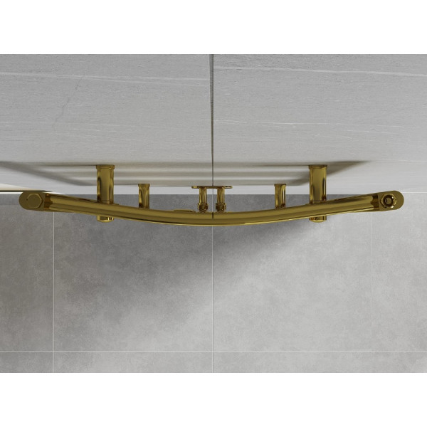 Сушка для рушників MEXEN ARES 180х60 GOLD водяна