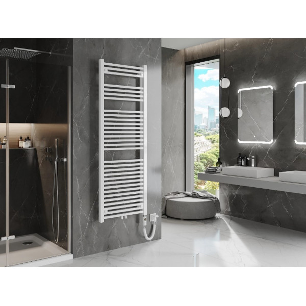 Сушка для рушників MEXEN PLUTON 170х60 WHITE 900W електричний