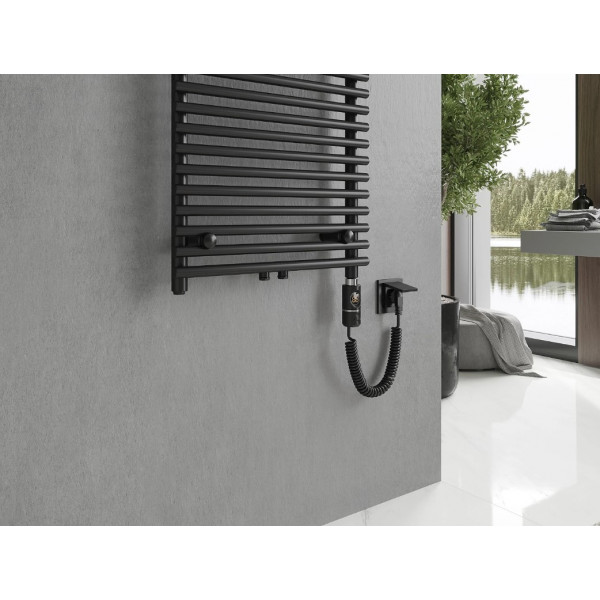 Сушка для рушників MEXEN SOL 120х60 BLACK 900W електричний