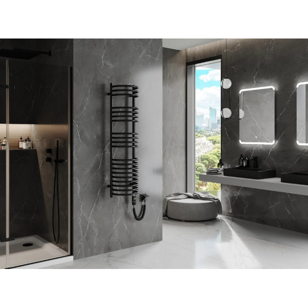 Сушка для рушників MEXEN EROS 120х31 BLACK 600W електричний