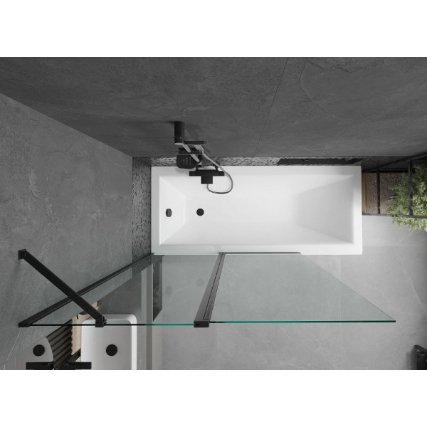 Шторка для ванни MEXEN FLIP 120 BLACK