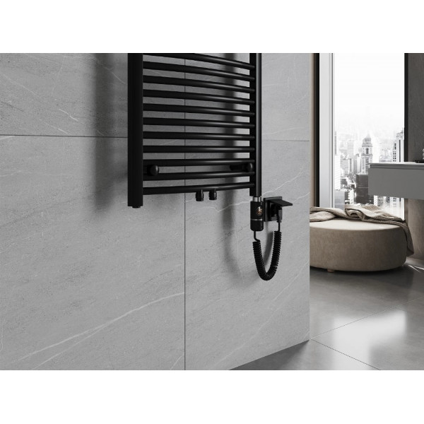 Сушка для рушників MEXEN ARES 70х50 BLACK 300W електричний