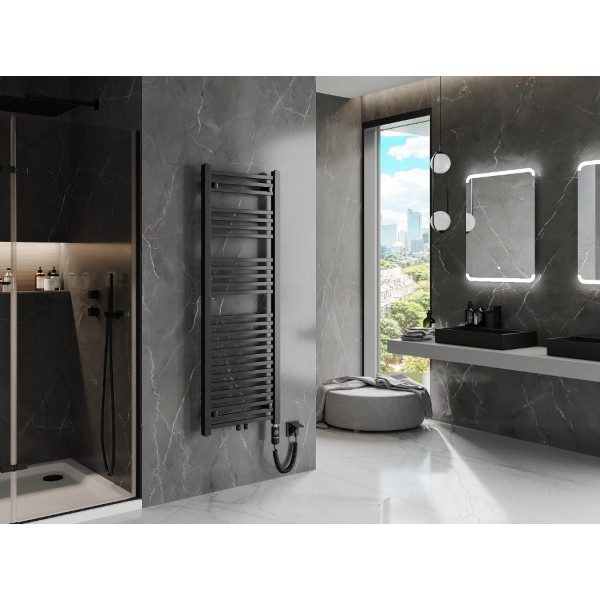 Сушка для рушників MEXEN PLUTON 145х50 BLACK 900W електричний