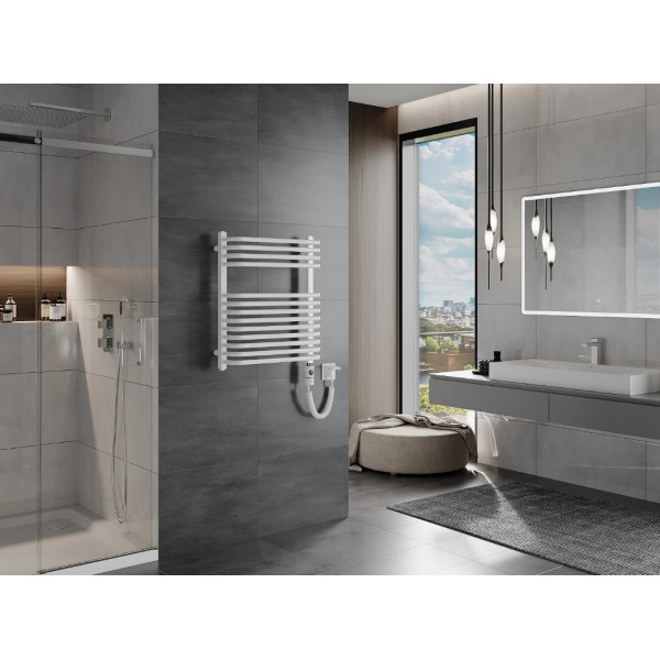 Сушка для рушників MEXEN APOLLO 66х55 WHITE 600W електрична