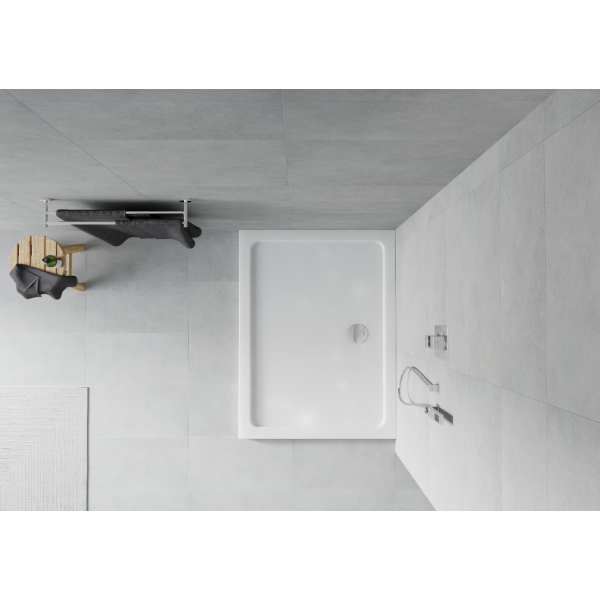 Душовий піддон MEXEN FLAT 110x100 WHITE