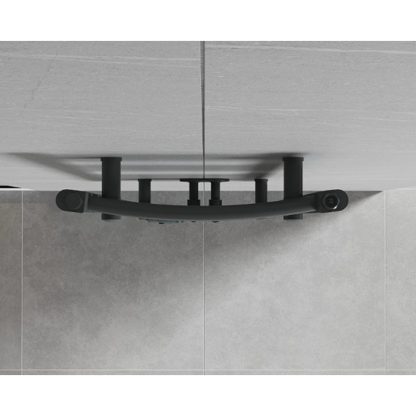 Сушка для рушників MEXEN ARES 120х40 ANTHRACITE водяна
