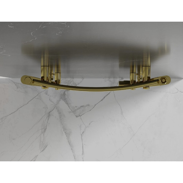 Сушка для рушників MEXEN HELIOS 180х50 GOLD водяна