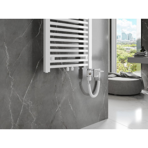 Сушка для рушників MEXEN PLUTON 80х50 WHITE 600W електрична