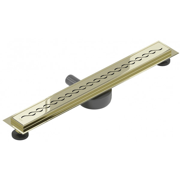 Трап для душу MEXEN FLAT 60 M18 GOLD 360 ° золотий