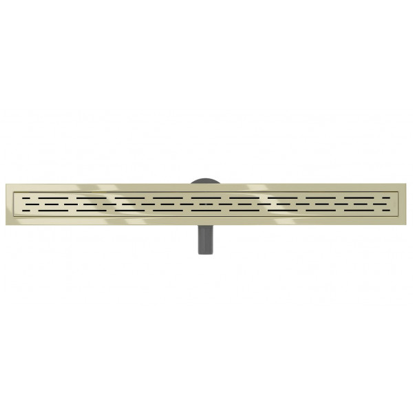 Трап для душу MEXEN FLAT 80 M01 GOLD 360 ° золотий