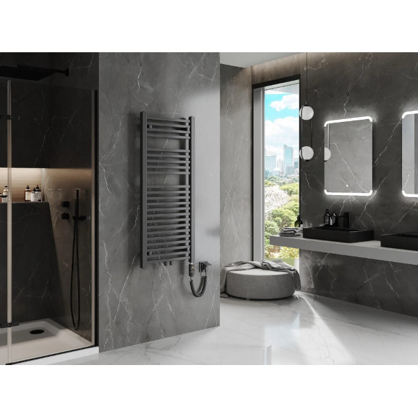 Сушка для рушників MEXEN PLUTON 120х50 ANTHRACITE 600W електричний