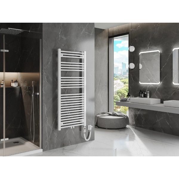 Сушка для рушників MEXEN PLUTON 145х60 WHITE 900W електричний