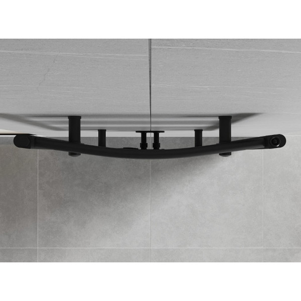Сушка для рушників MEXEN ARES 150х50 BLACK водяна