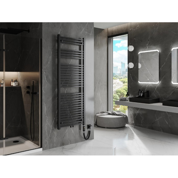 Сушка для рушників MEXEN PLUTON 170х60 BLACK 900W електричний