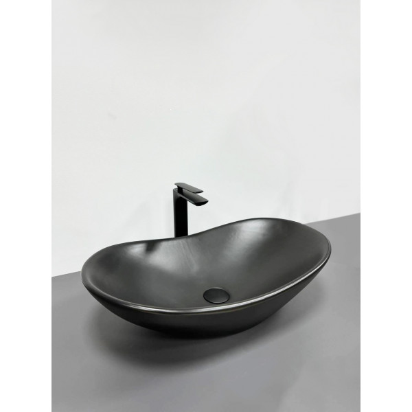 Умивальник (раковина) VBI TURIN BLACK MATT накладний