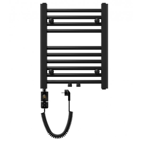 Сушка для рушників MEXEN ARES 50х40 BLACK 300W електричний