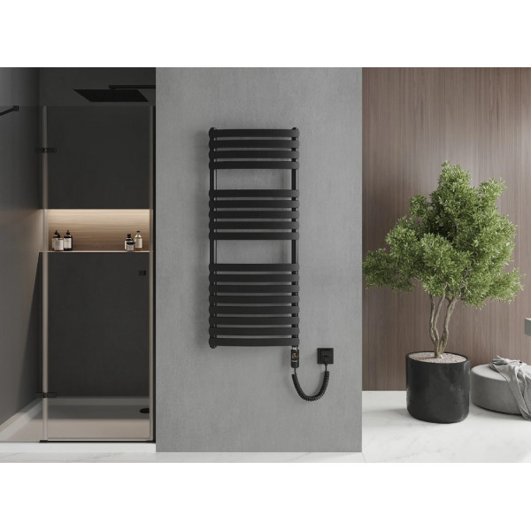 Сушка для рушників MEXEN BACHAS 120х50 BLACK 600W електричний