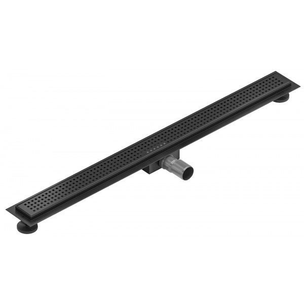 Трап для душу MEXEN FLAT 100 M08 BLACK чорний