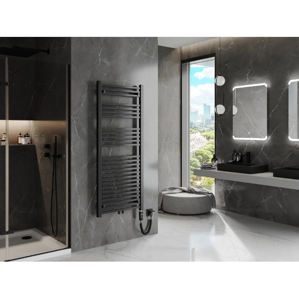 Сушка для рушників MEXEN PLUTON 145х60 BLACK 900W електричний