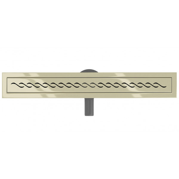 Трап для душу MEXEN FLAT 60 M18 GOLD 360 ° золотий
