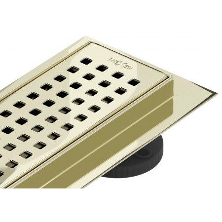 Трап для душу MEXEN FLAT 90 M08 GOLD золотий