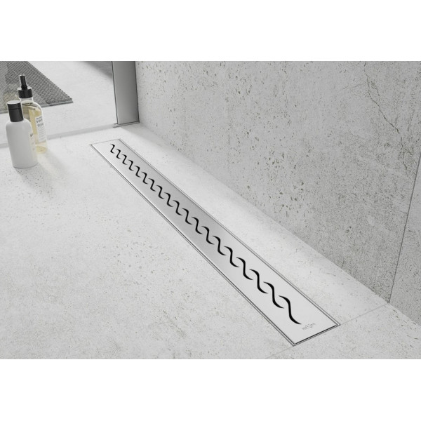 Трап для душу MEXEN FLAT 60 M18 360° сталь