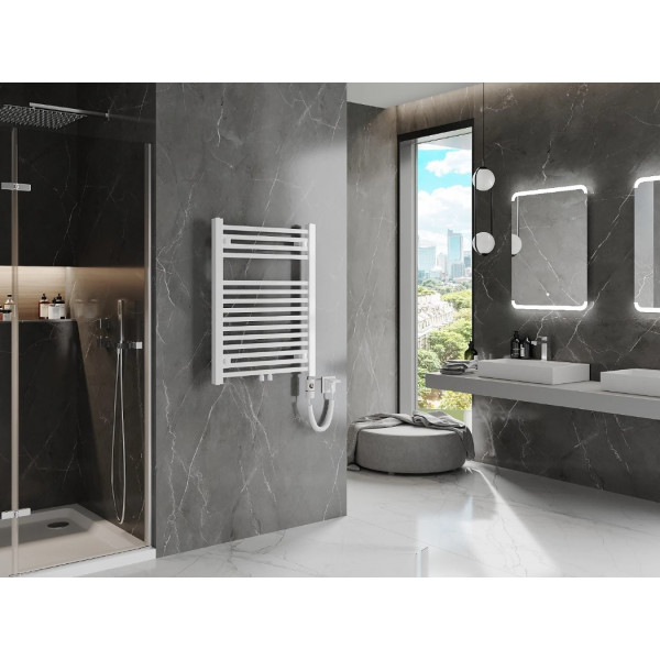Сушка для рушників MEXEN PLUTON 80х60 WHITE 600W електрична