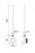 Сушка для рушників MEXEN ARES 120х40 WHITE 400W електричний 2.0