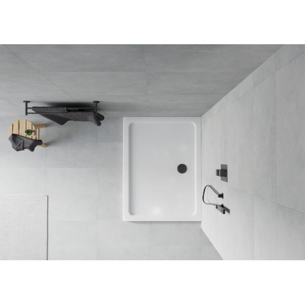 Душовий піддон MEXEN FLAT 110x90 WHITE-B