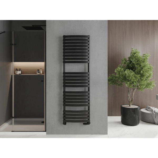 Сушка для рушників MEXEN BACHUS 160х50 BLACK водяна