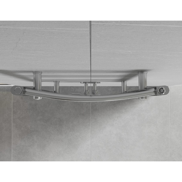 Сушка для рушників MEXEN ARES 70х50 CHROME водяна