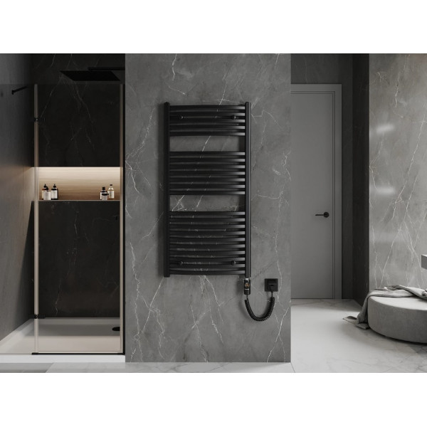 Сушка для рушників MEXEN HELIOS 120х60 BLACK 900W електричний