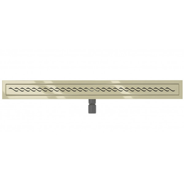 Трап для душу MEXEN FLAT 80 M18 GOLD 360 ° золотий