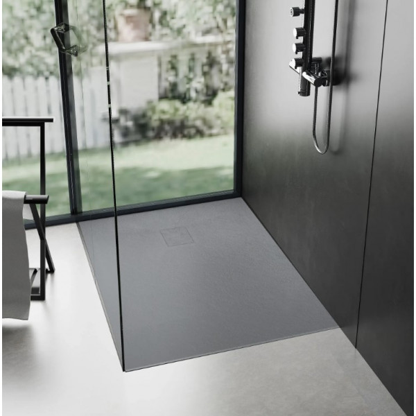 Душовий піддон REA BAZALT 90x120 GREY