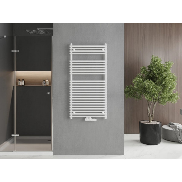 Сушка для рушників MEXEN SOL 120х60 WHITE водяна