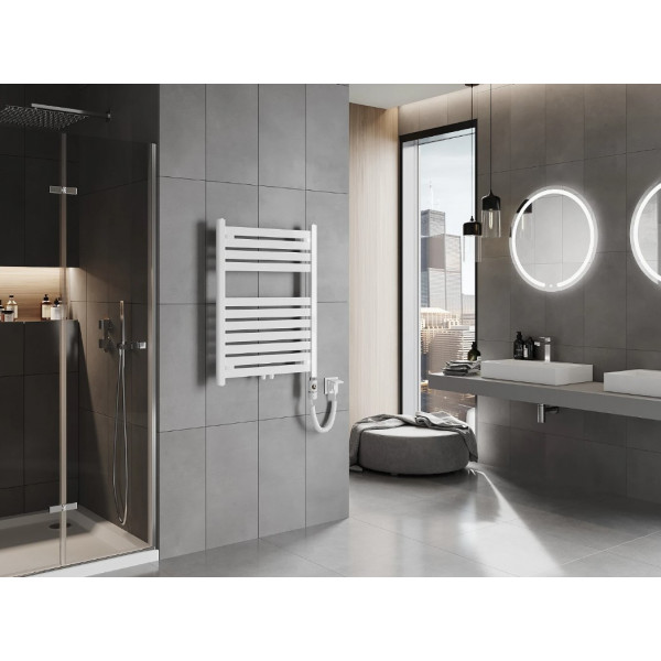 Сушка для рушників MEXEN URAN 80х60 WHITE 600W електрична