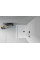 Душовий піддон MEXEN FLAT 110x80 WHITE-B