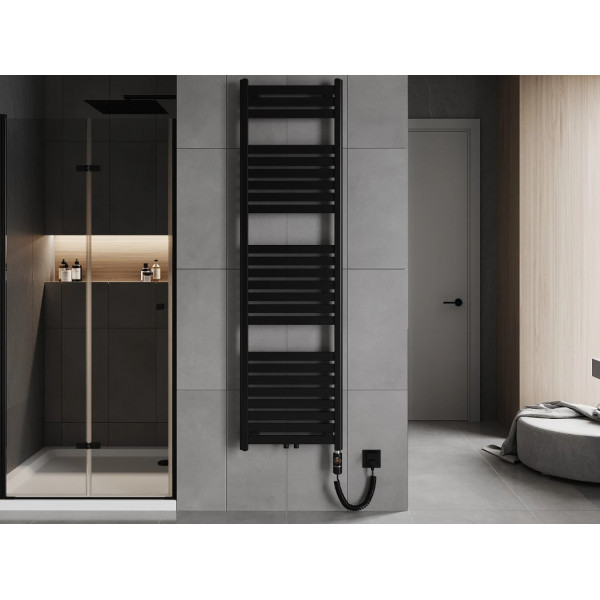 Сушка для рушників MEXEN URAN 180х50 BLACK 900W електричний