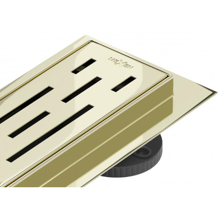 Трап для душу MEXEN FLAT 70 M01 GOLD 360° золотий