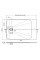 Душовий піддон MEXEN HUGO 120x80 WHITE