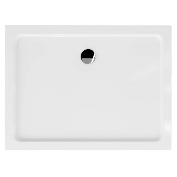 Душовий піддон MEXEN FLAT 110x100 WHITE
