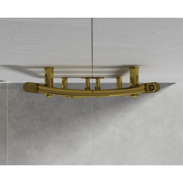 Сушка для рушників MEXEN ARES 70х40 GOLD водяна