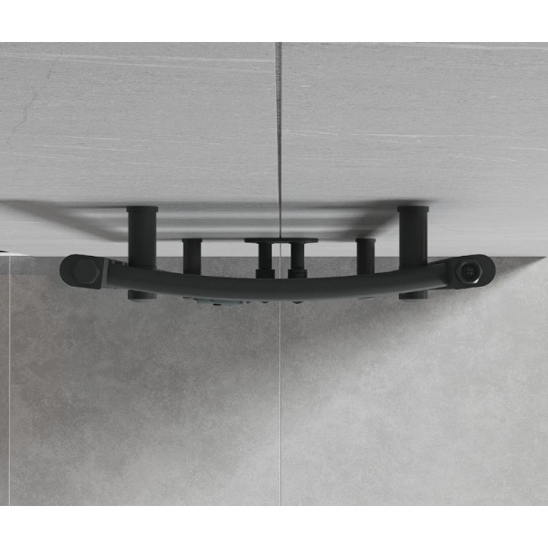 Сушка для рушників MEXEN ARES 50х40 ANTHRACITE водяна