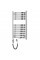 Сушка для рушників MEXEN URAN 80х50 CHROME 300W електрична