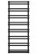 Сушка для рушників MEXEN SATURN 120х50 BLACK водяна