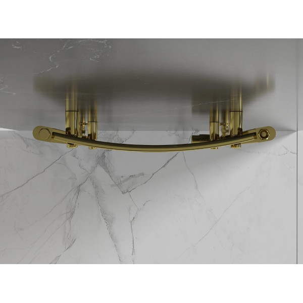Сушка для рушників MEXEN HELIOS 120х50 GOLD водяна
